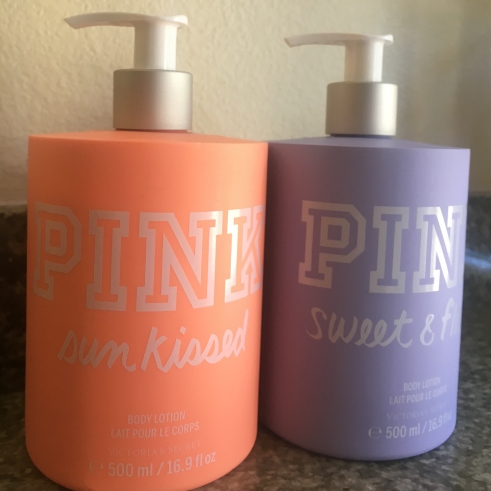PINK body lotion 🌺 $10 Each or 2/$15