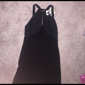 NWT Rag and bone dress midi all black  size 4