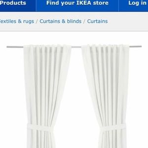 IKEA Ritva curtain panels