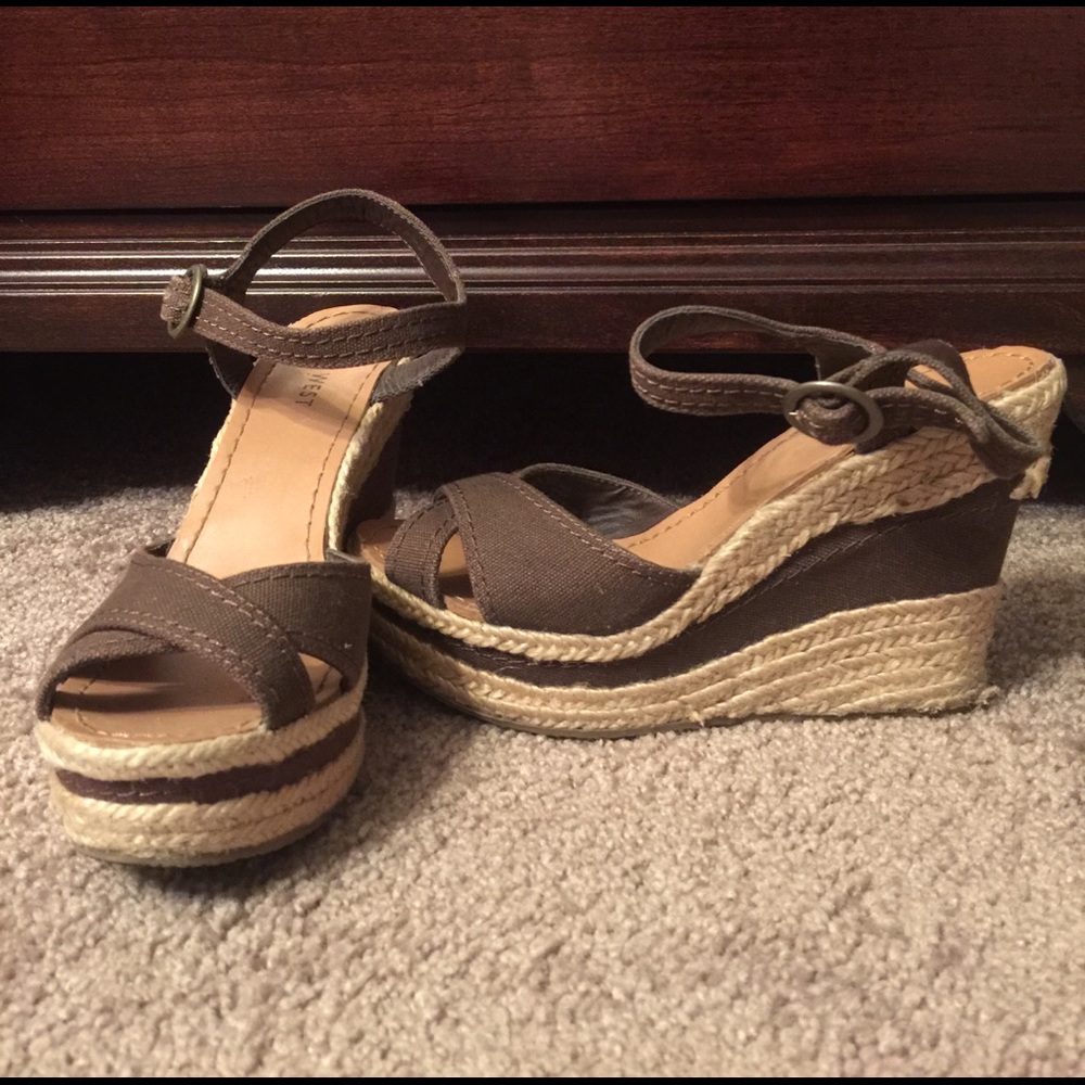 Nine West Wedge Sandals