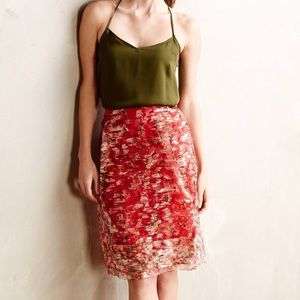Anthropologie - Wolven Catharina Midi Skirt!