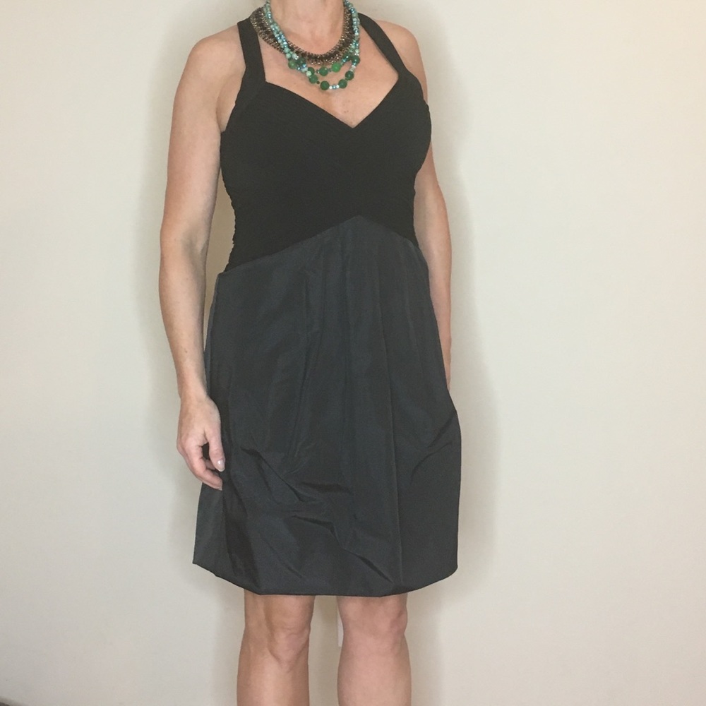 Black BCBG party dress
