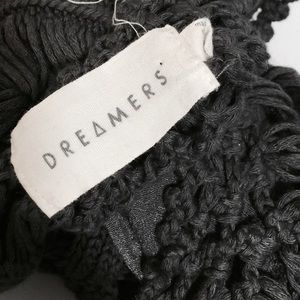 dreamers Tops - Boho Chic Gray Knit Top dreamers Tops - Boho Chic Gray Knit Top