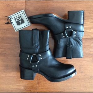 Frye harness boots