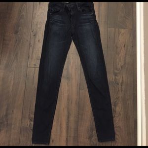 Ag the Farrah high rise skinny jeans