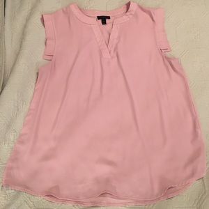 Sleeveless J. Crew work blouse