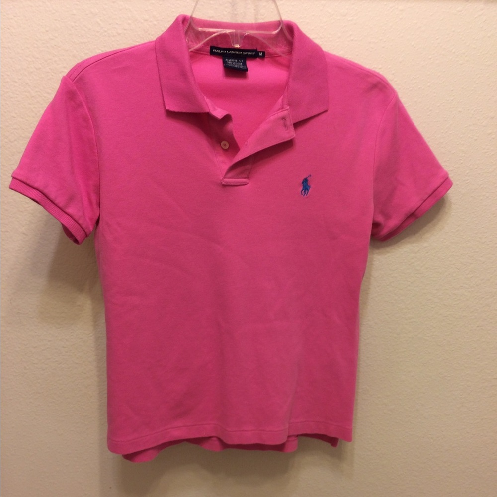 Ralph Lauren Sport Pink Top