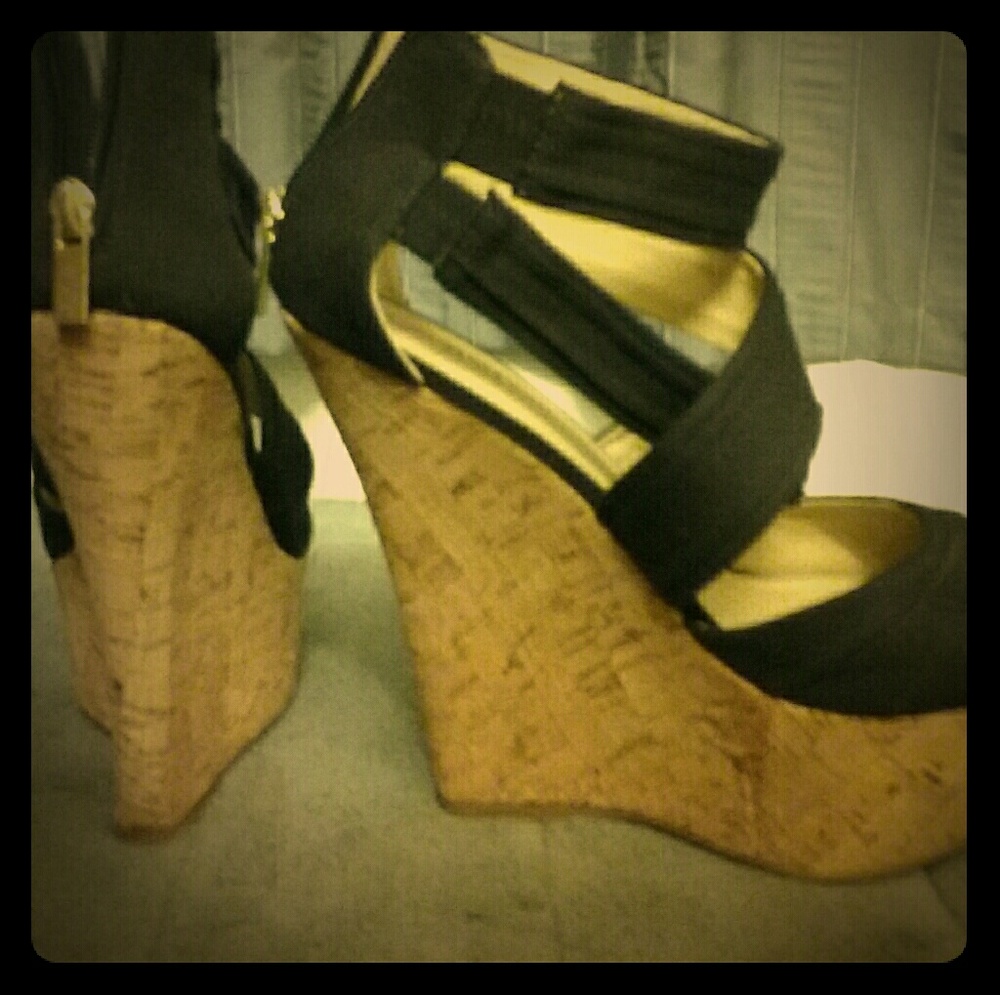 JustFab Agnese 6 inch Wedge heels