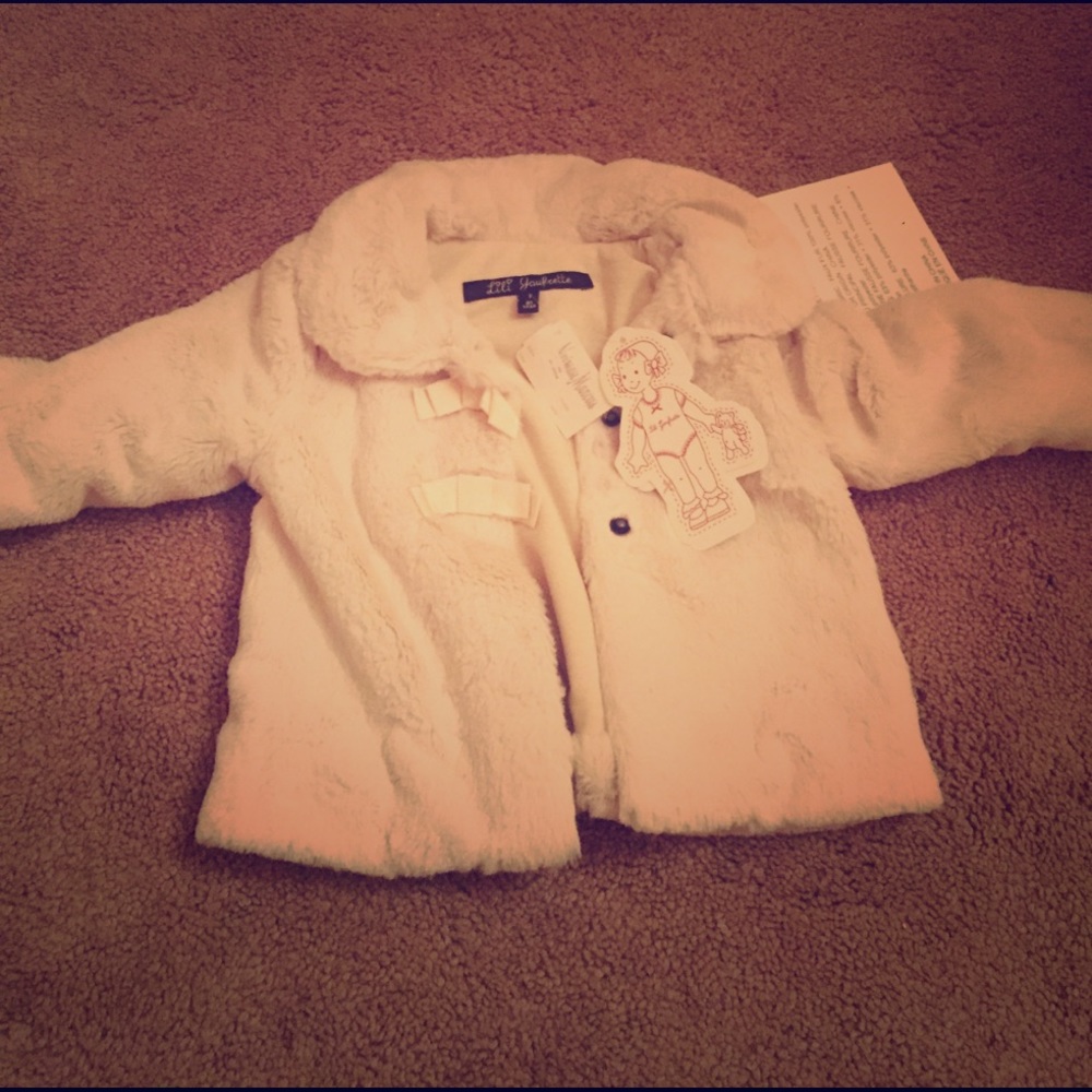 Price Drop! $40 Ivory Fur. 12 months.