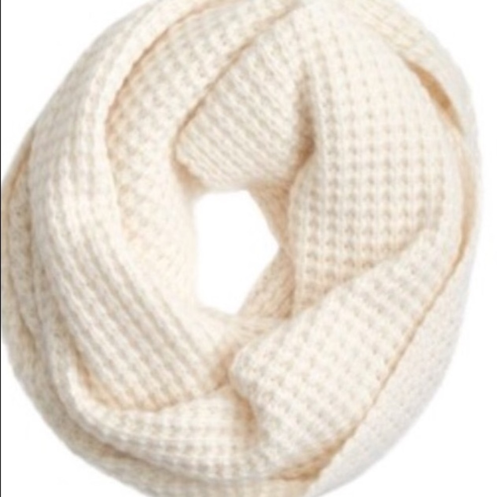 J. Crew Waffle Knit Infiniti Scarf