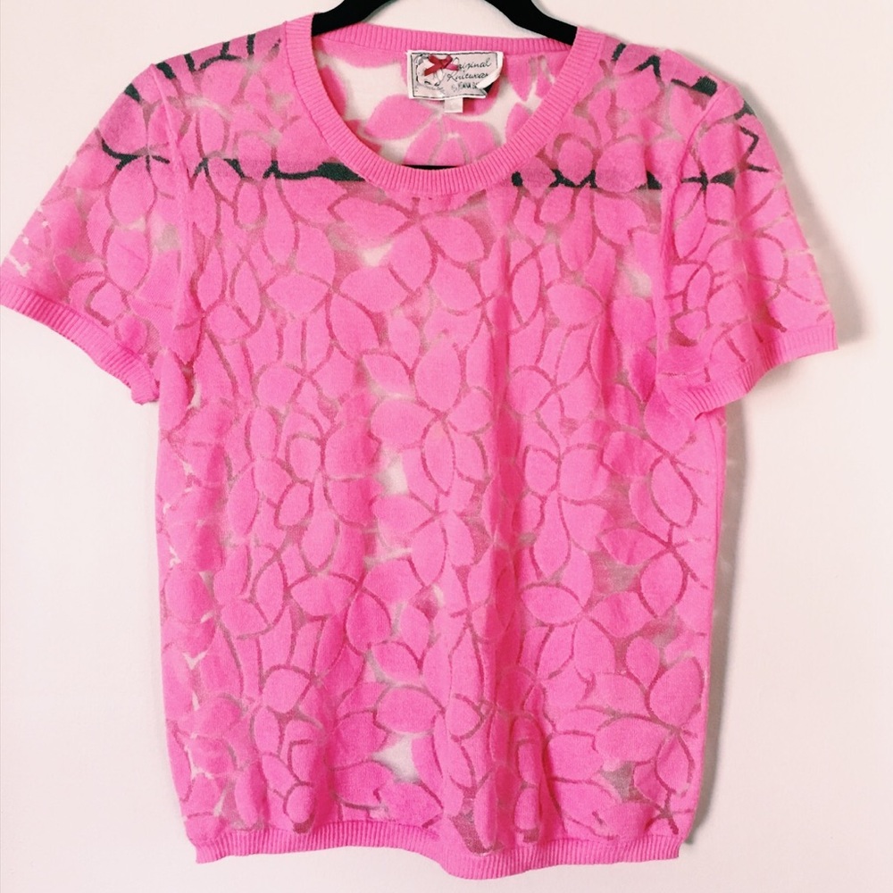 Original Knitwear shirt and over top set