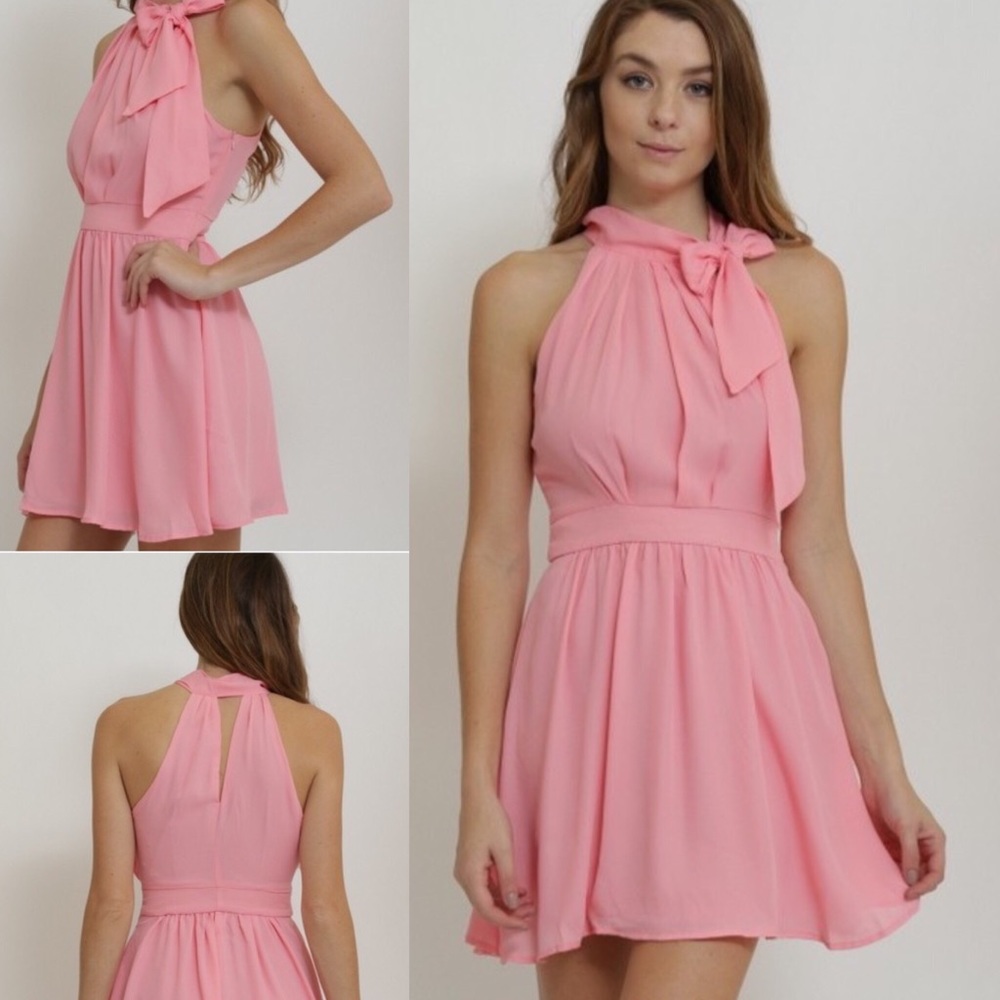 Bubblegum Pink Party Dress
