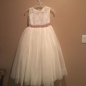 Little girls formal gown