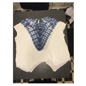 EUC! Free People Oversized Tee Size Lg