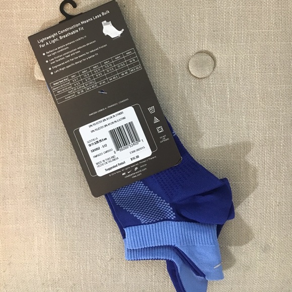 Nike No-Show Tab Running Socks - Picture 3 of 3