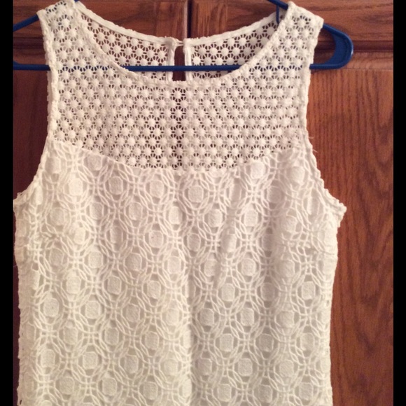 Lace detail White House Black Market dress - Picture 3 of 4