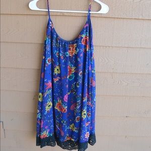 Sadie & Sage floral spaghetti strap dress