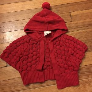 Toddler Red Riding Hood Cape