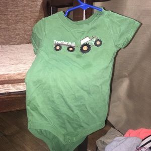 Tractor onesie