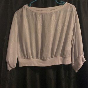 Crop top shirt