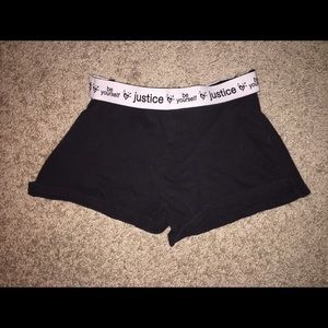 Black Justice Shorts!