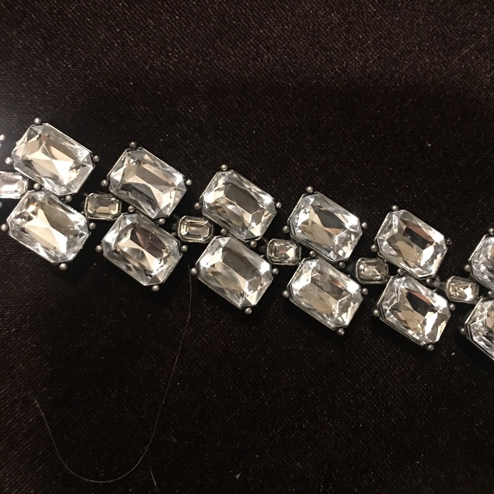 Statement bracelet cz stones
