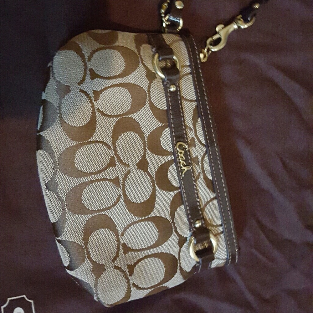 Coach wristlet
