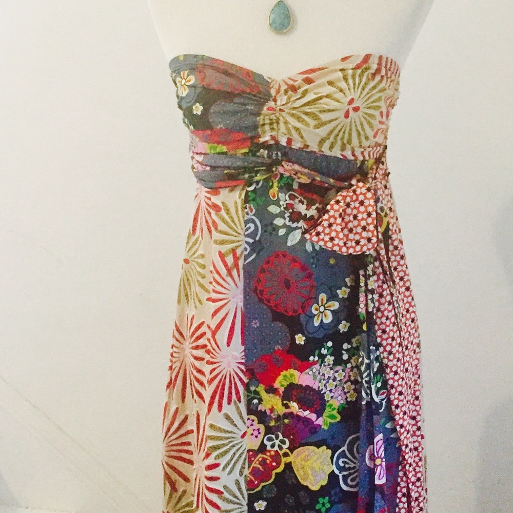🔥HOST PICK!🔥NWOT BoHo Chic Strapless Maxi Dress!
