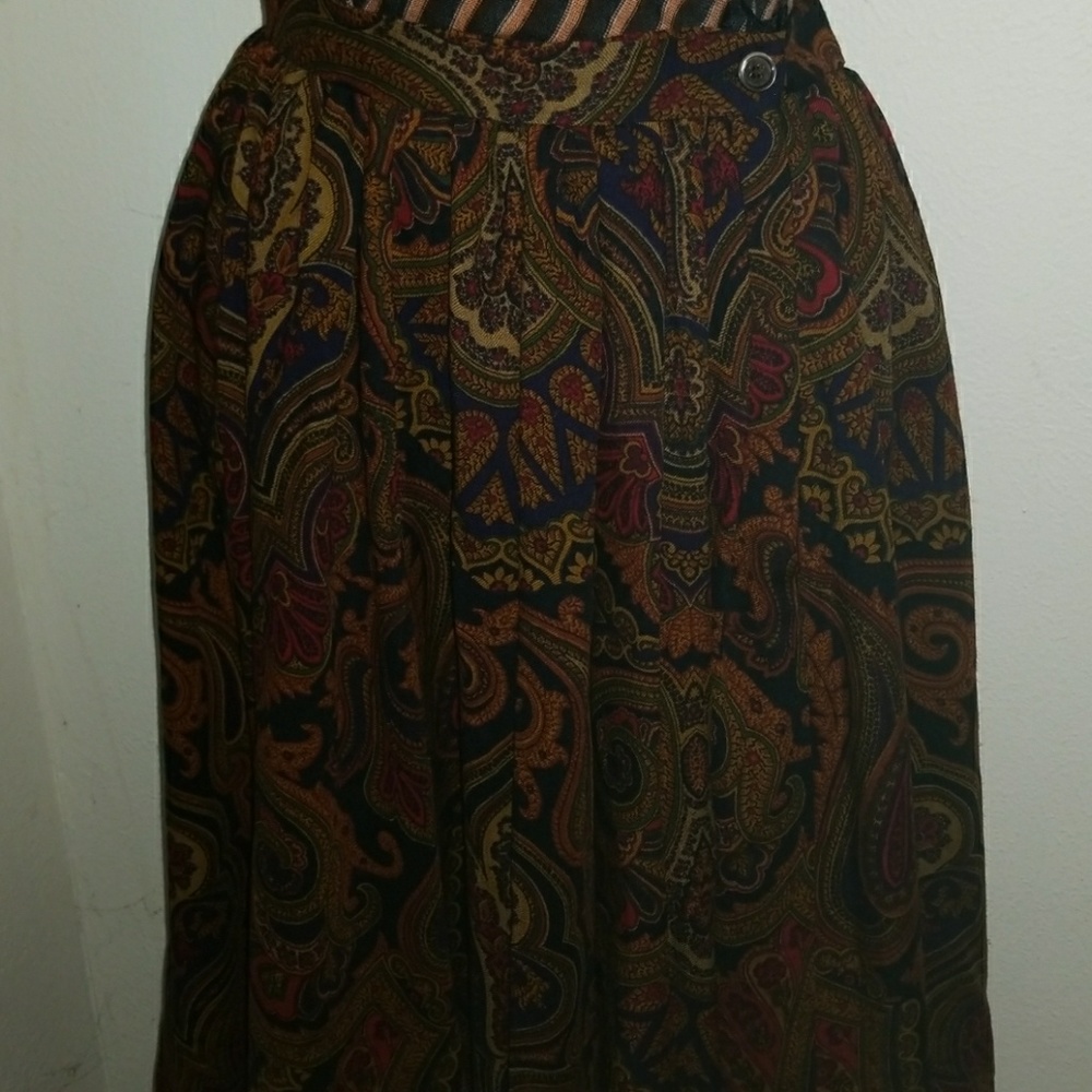 SOLD Ralph Lauren Blue Label Maxi skirt size 4