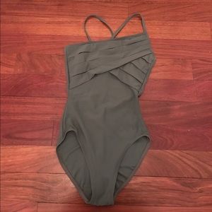 Gray Capezio Leotard Size Small- worn once