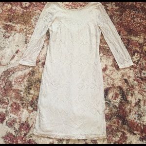 Urban outfitters Cream lace Dress size M
