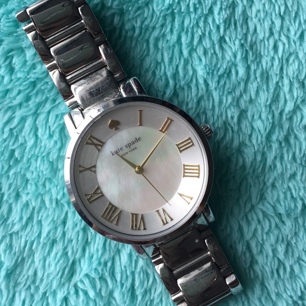 Kate Spade mother of pearl watch