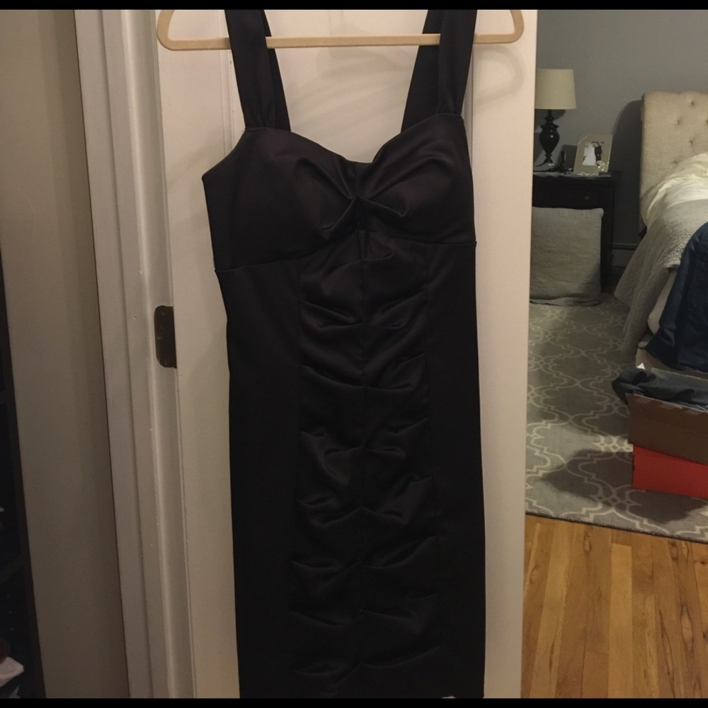 Flattering black dress