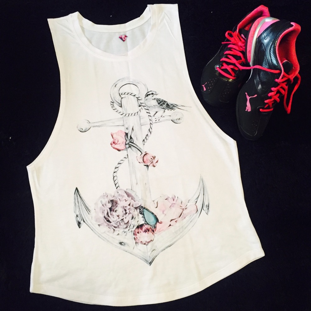 Artistic Muscle Tee ☀️⚓️