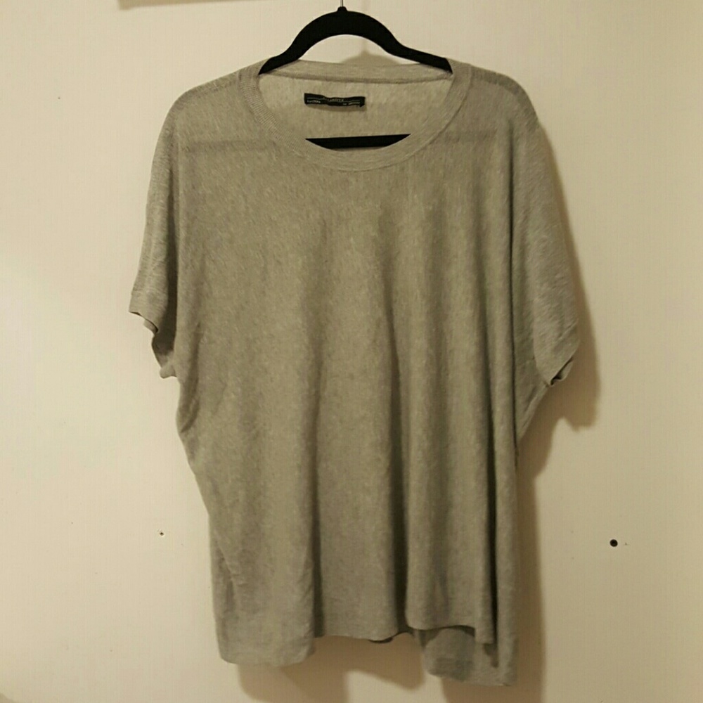 All Saints batwing drapey tee