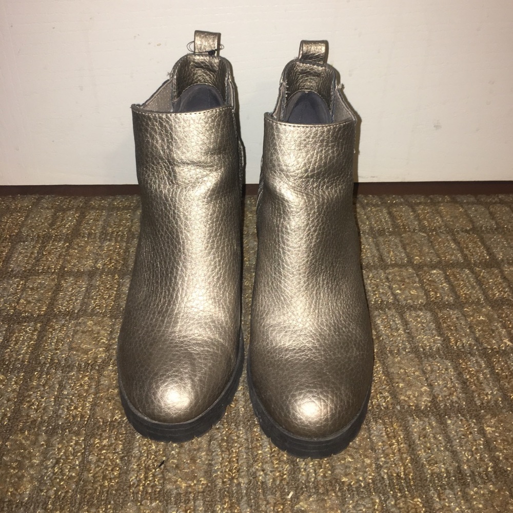 Metallic Booties