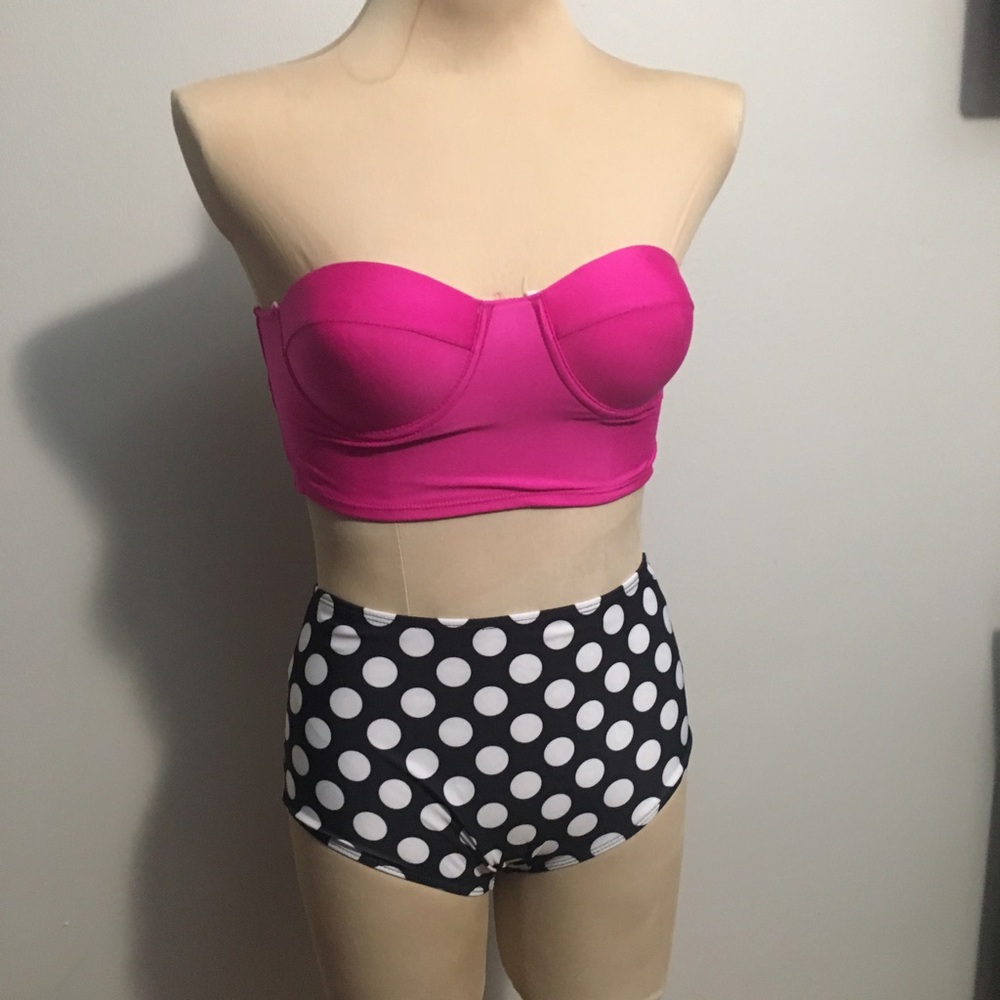 High waisted bikini