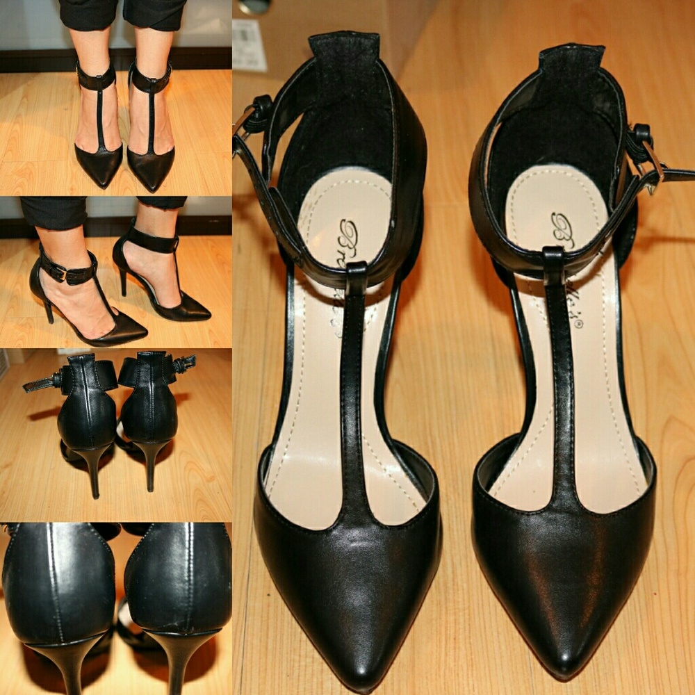 Black heels