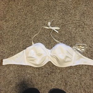 34DD White Twist Top