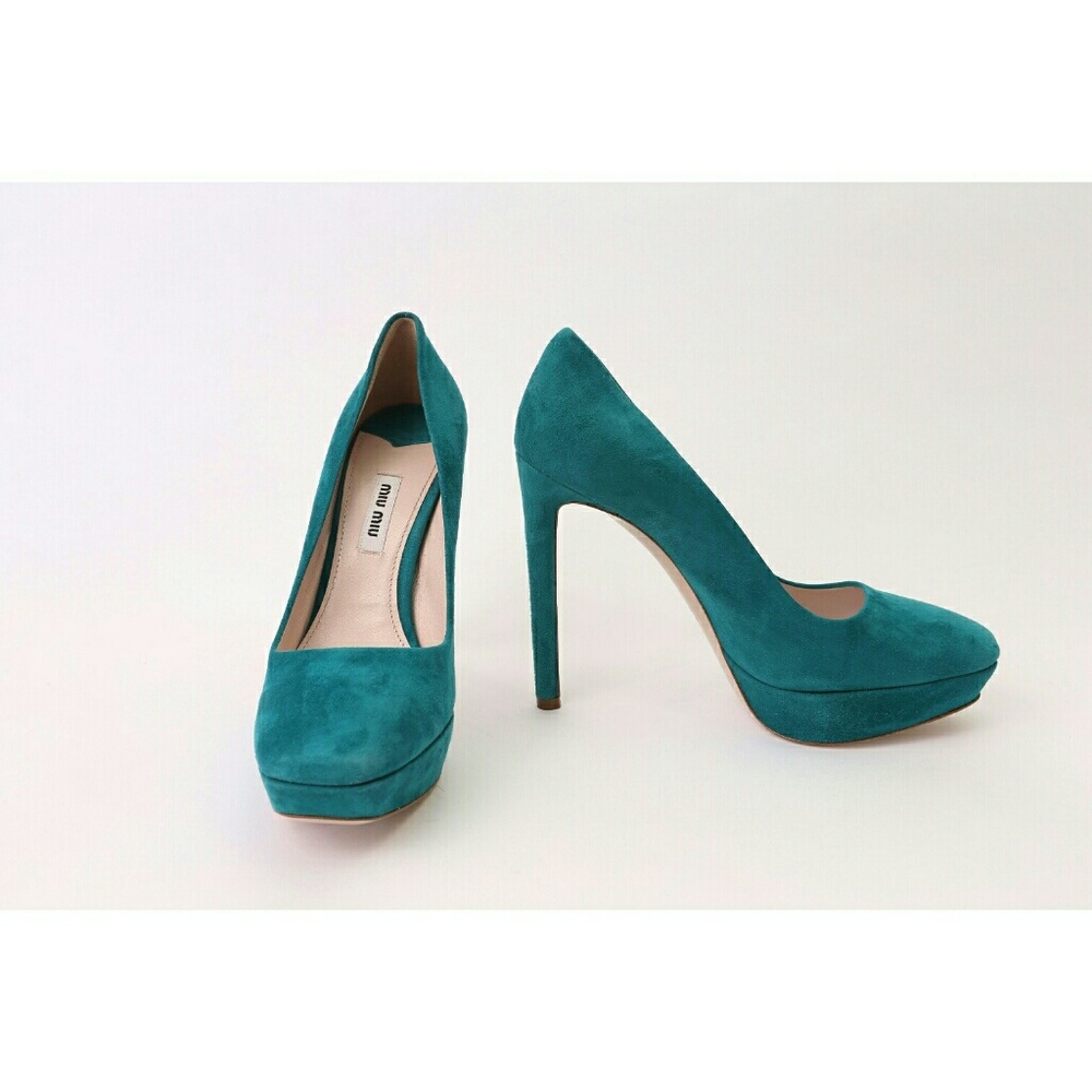 Miu Miu Camoscio Suede Pumps