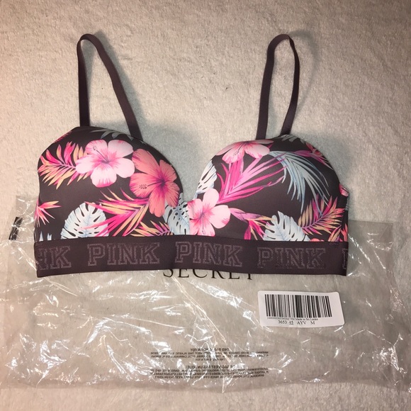 💕PINK VIC SEC WIRELESS  BRA - Picture 3 of 7