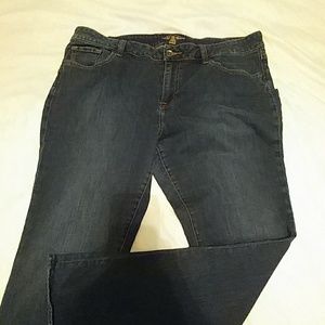 Lucky Brand Gingerboot Dark Jeans Size 18w