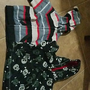 Two boys fleece hoodies