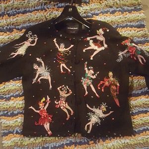 Rare Michael Simon Christmas sweater