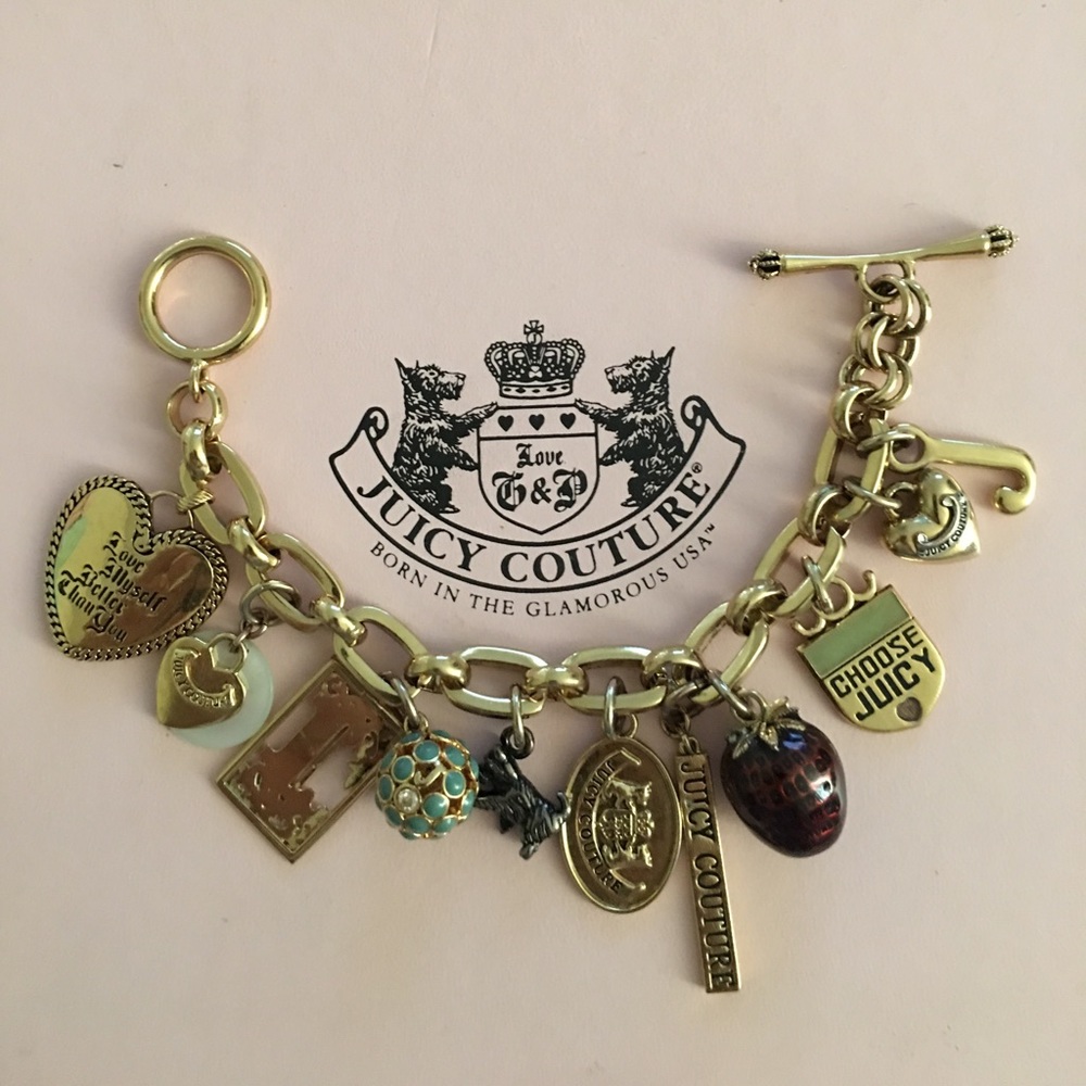 PRICE DROP RARE Juicy Couture Charm Bracelet