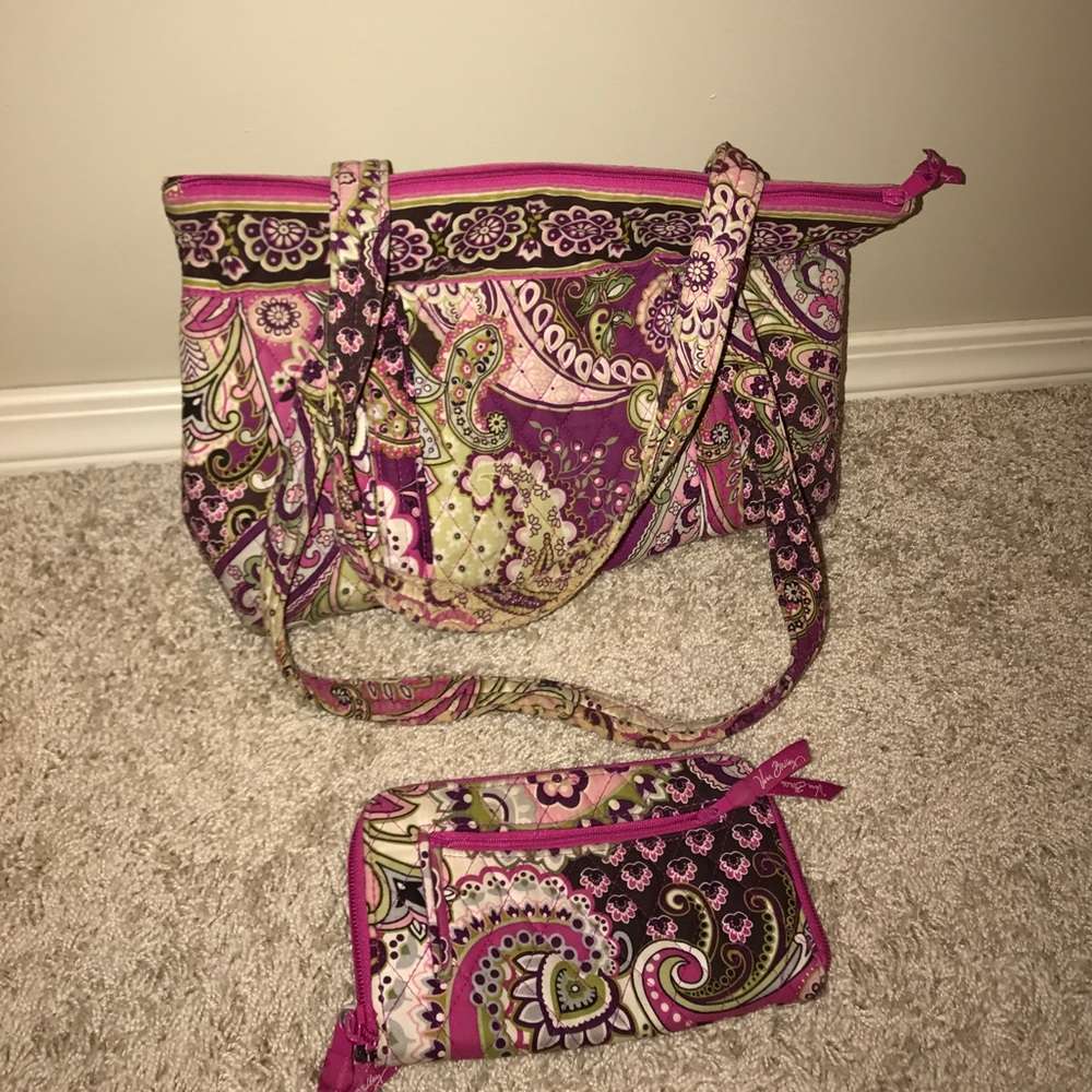 Vera Bradley purse and watching wallet