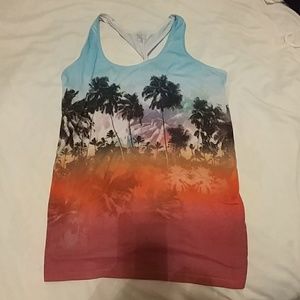 Lane Bryant Tropical Print Tank Size 18/20
