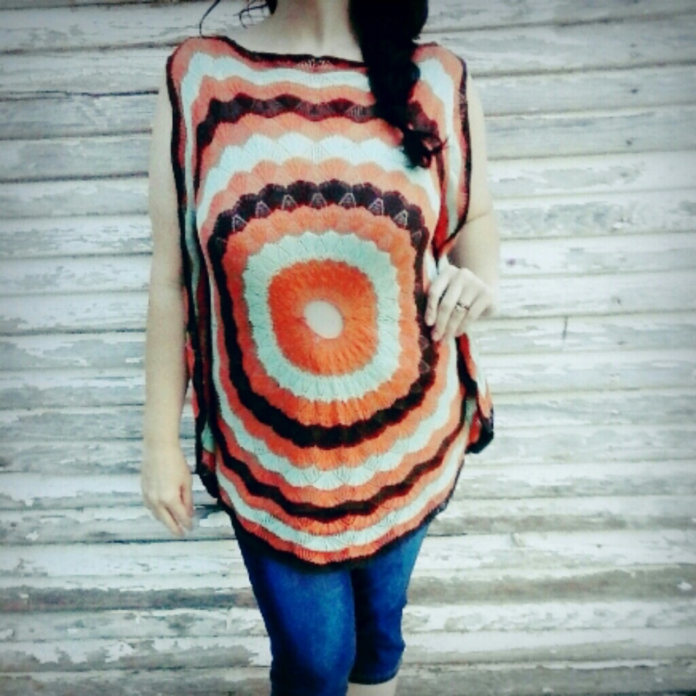 Retro Stitched Top