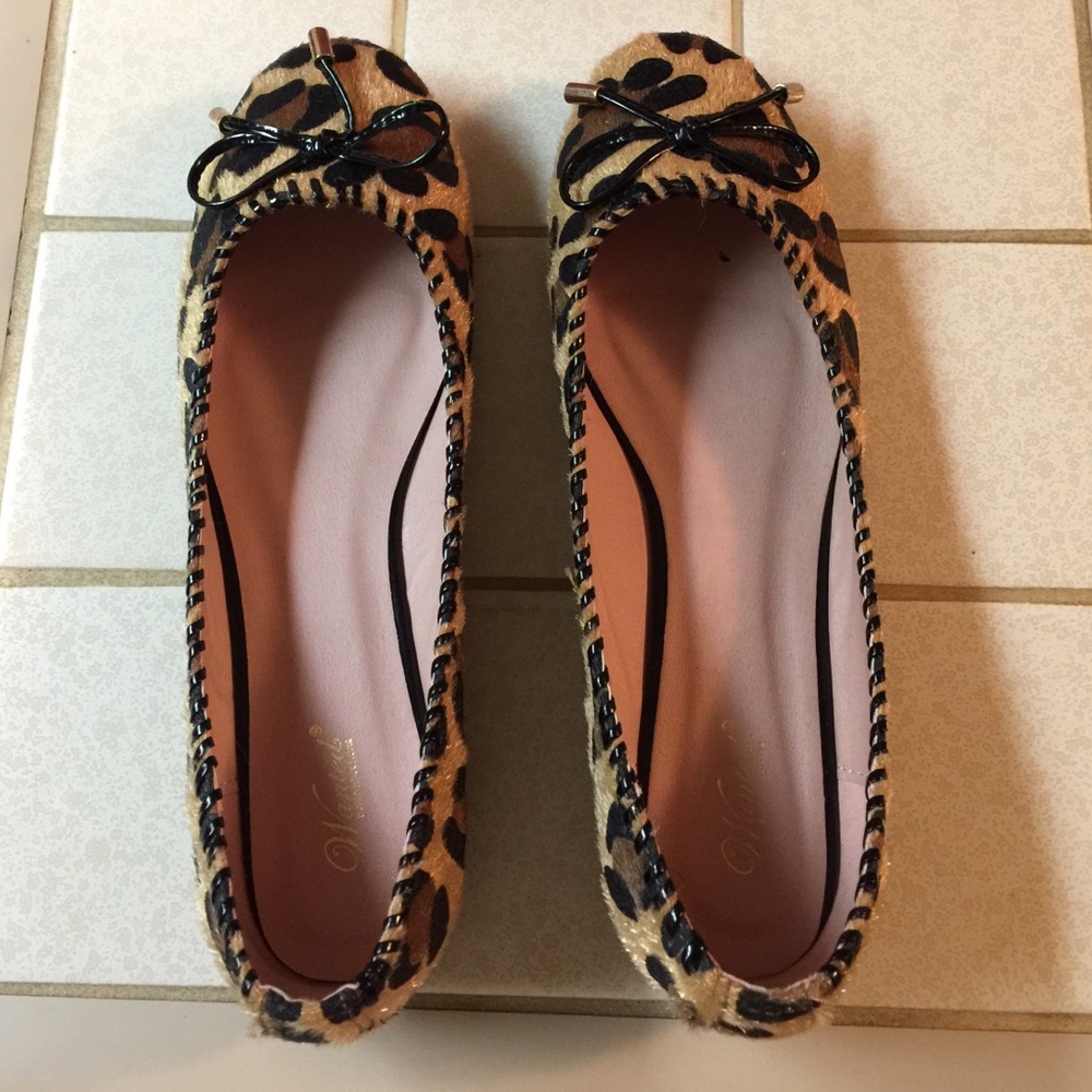 Leapord print flats