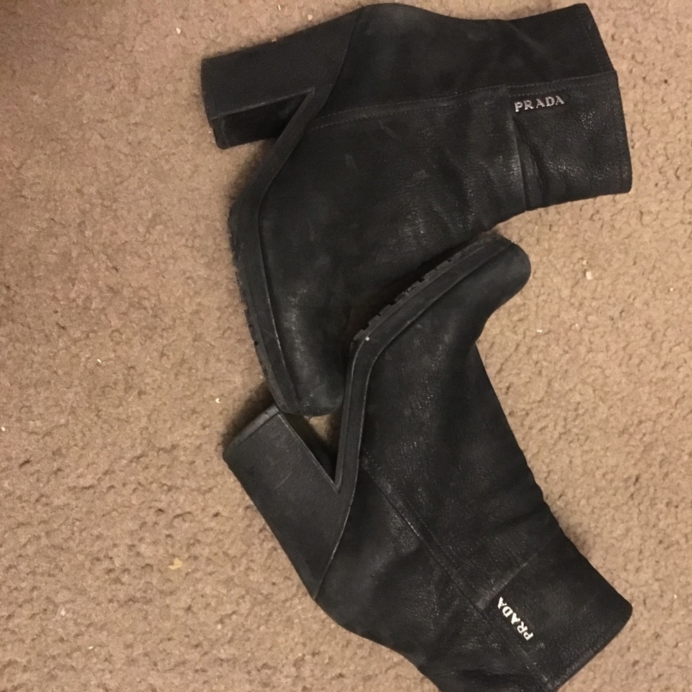 Fantastic Prada Black Booties!❤️
